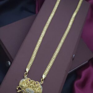 faoming lakshmi dollar chain 28 inches