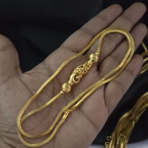 foaming peacock mugappu chain