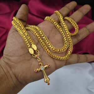 foaming 24 inches cross dollar chain