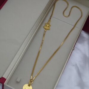 foaming 24 inches mugappu dollar chain