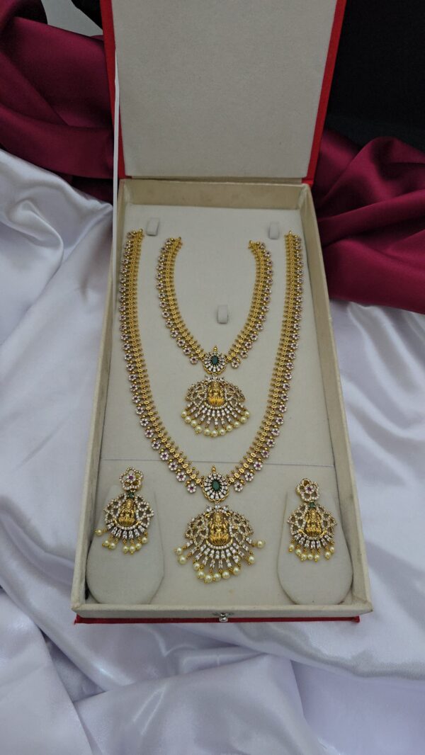 Premium Quality  Necklace Haram with stud