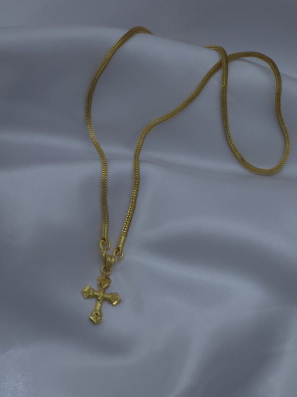 foaming 18 inches cross dollar chain