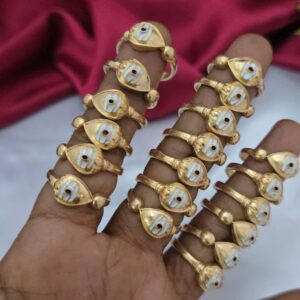 Premium five metal ring