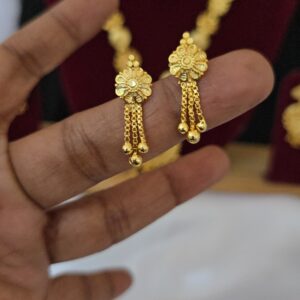 foaming chain drops earing