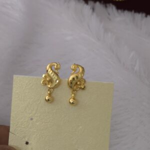 Peacock drops earing