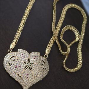 impon heartin 32 inches dollar chain