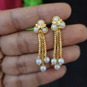 Pearl Drops earing detachable