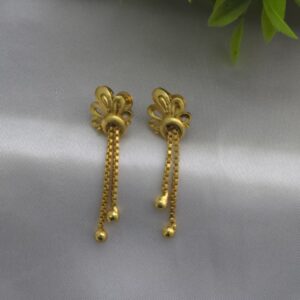 Premium foaming  chain drops earing