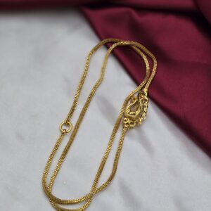 foaming peacock mugappu chain