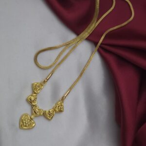 28 inches heart pattern comes dollar chain