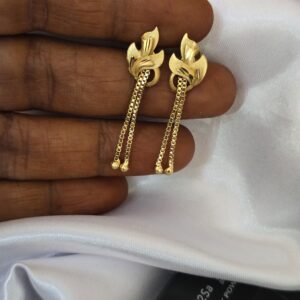 foaming chain drops earing