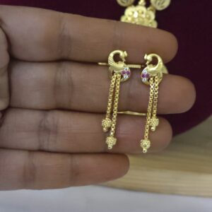 foaming ad chain drops earing