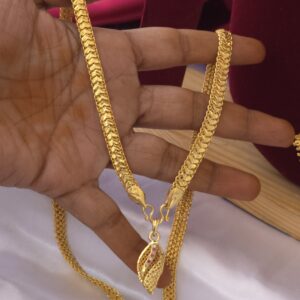 Foaming  28   inches ad flower pattern dollar chain