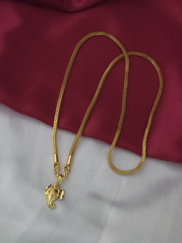  Premium foaming 18 inches sangu short dollar chain
