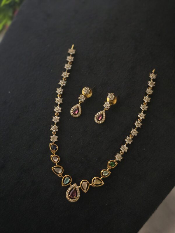   Premium  Matt Navarathna necklace 