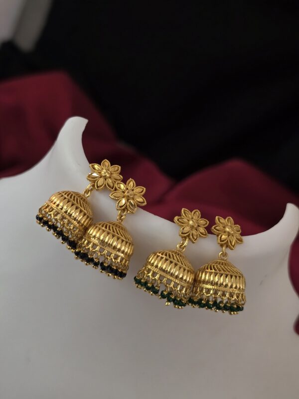  foaming beads detachable jhumka