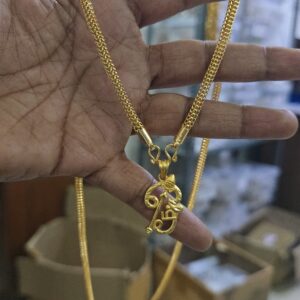 32 inches foaming om dollar chain 