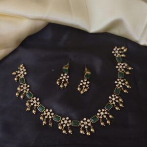 Premium AD emralad necklace