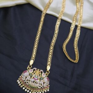 Premium foaming 32 inches gajalakshmi dollar chain