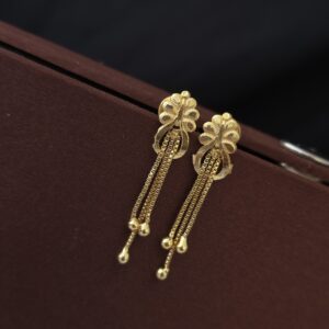 Premium foaming chain drops earing