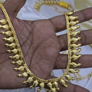 Premium foaming mullai arumbu necklace