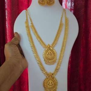 Premium foaming lakshmi wedding combo comes jhumka