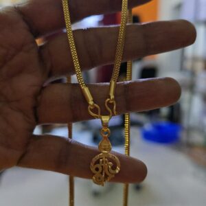 Premium 18 inches om  dollar chain