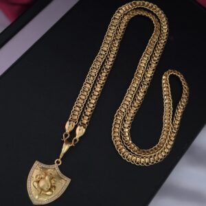 Premium foaming 28 inches lord ad vinayagar dollar chain