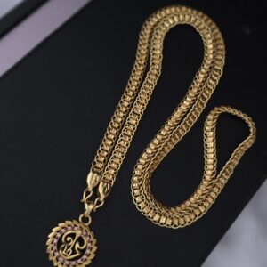  Premium foaming 32  inches lord ad om dollar chain