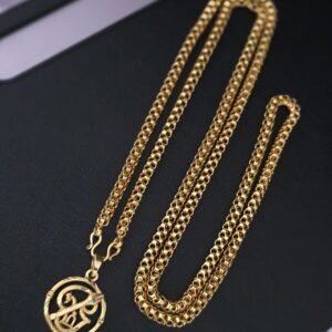 Premium foaming 32  inches lord ad om dollar chain
