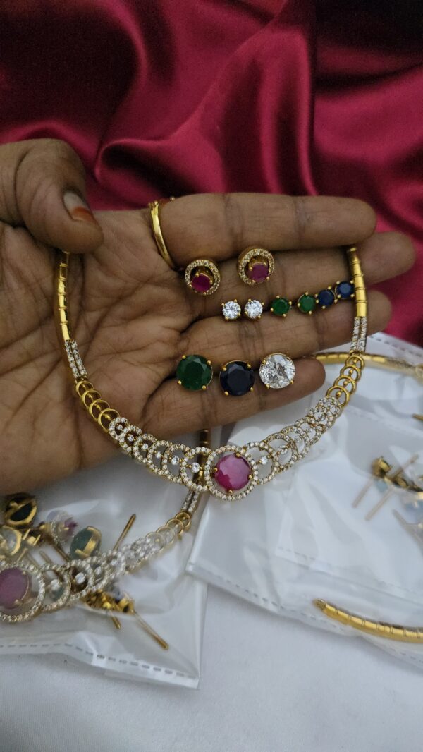  Premium changeable necklace with stud