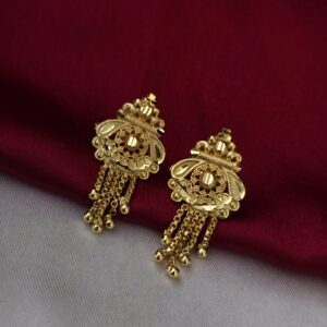 Premium foaming  chain drops earing