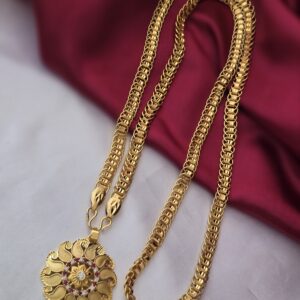  Premium foaming 32 inches ring chain with flower ad dollar 