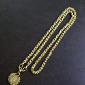 Premium 18 inches ad coin lakshmi dollar chain