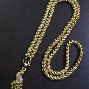  Premium 32 inches ad peacock dollar chain