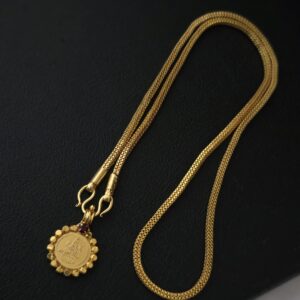 Premium foaming 18 inches ad laskhmi dollar chain