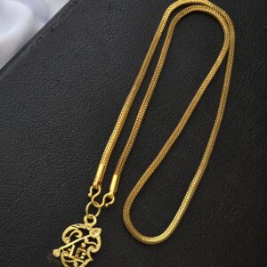 Premium 18 inches om dollar chain