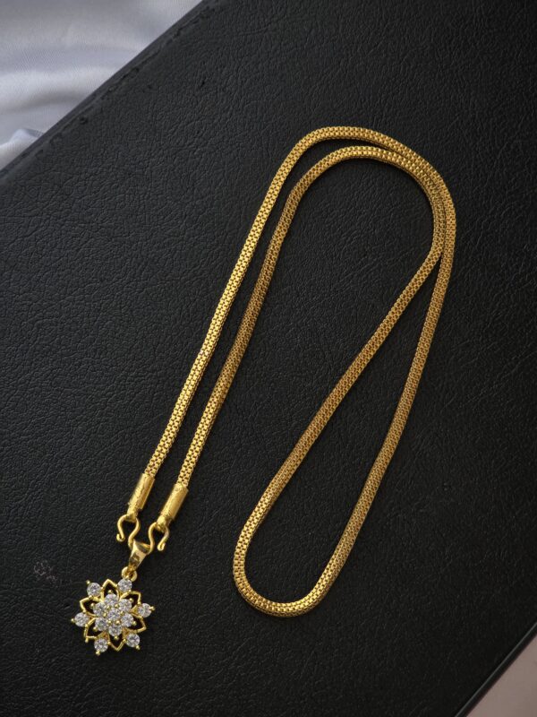  Premium 18 inches diamond replica dollar chain