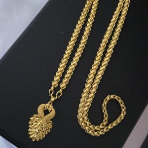 Premium 32 inches lotus chain comes peacock dollar
