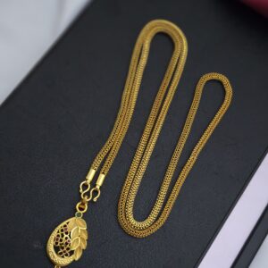  Premium quality 32 inches plain dollar with net chain