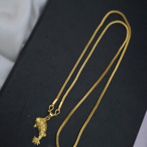 Premium foaming 18 inches dolphin dollar chain