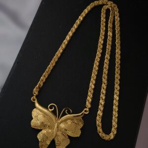 Premium foaming 28 inches butterfly dollar chain