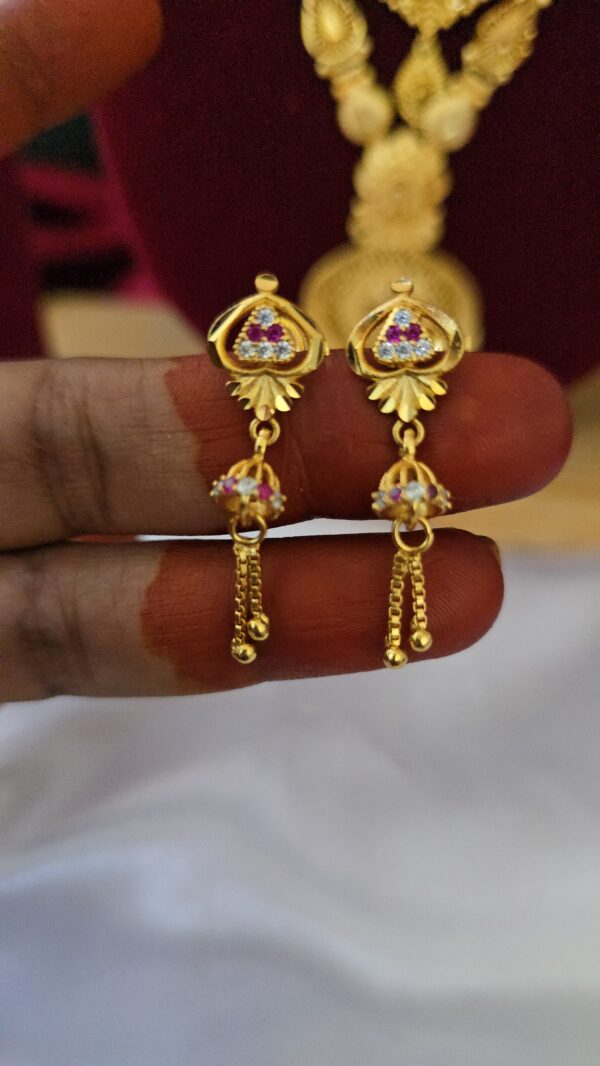  Premium foaming ad drops jhumka