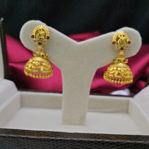 Premium foaming ad peacock jhumka