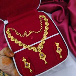 Premium foaming ad kemp necklace with stud