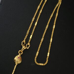 Premium foaming vel 18 inches dollar chain