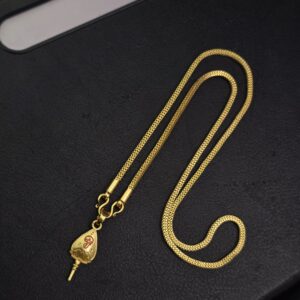 foaming 18 inches vel dollar chain comes om enamel