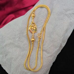  Premium ad  peacock foaming  mugappu chain