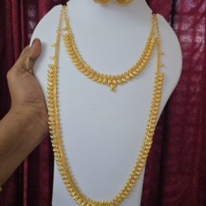 Premium foaming mullai combo comes jhumka