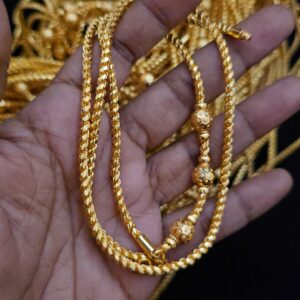  Premium foaming 3 ball mugappu chain